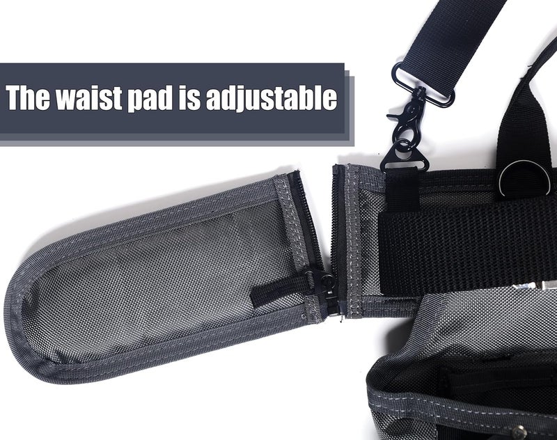 VIDAR TOOLS Tool belt,Tool Belts for Men with Suspenders and Magnetic Tool Pouch.Heavy Duty Carpenter/Construction Tool Belt. - Image 5